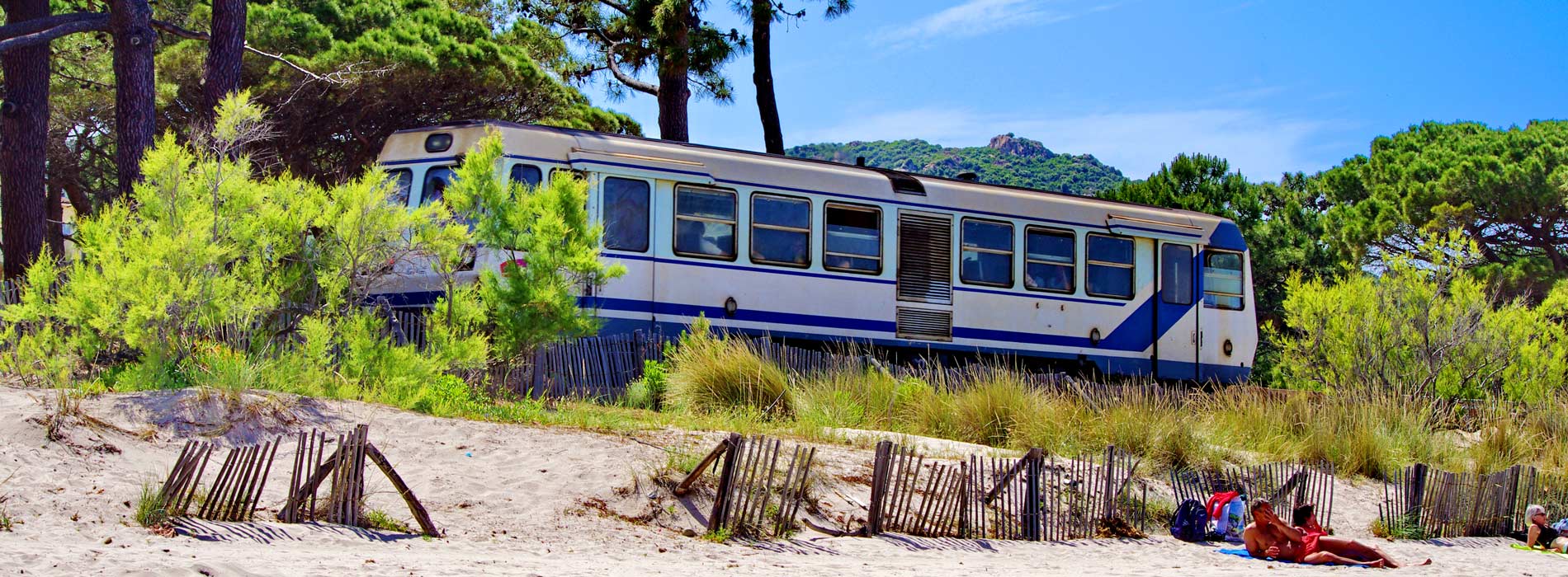 camping tourisme train des plages ile rousse