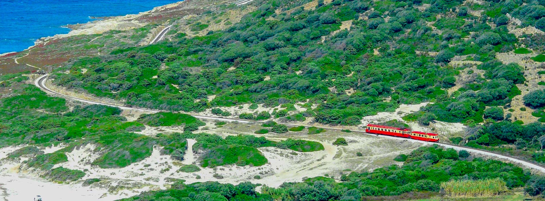 camping tourisme train littoral balagne