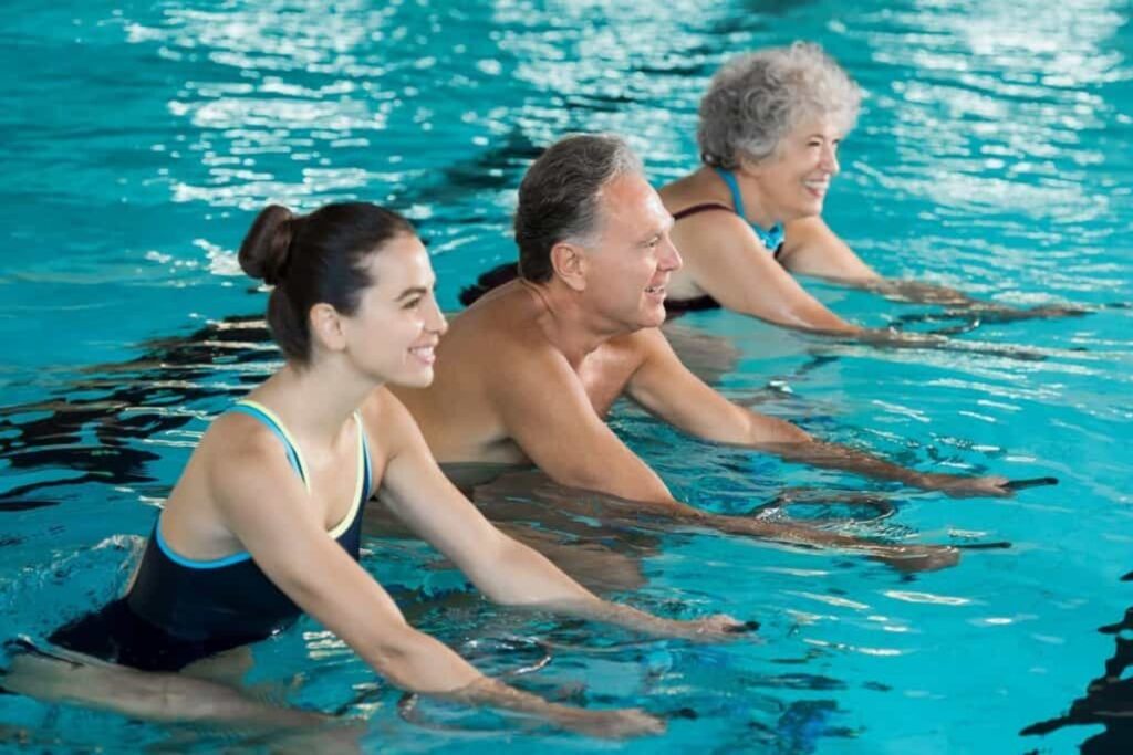 cours aquagym camping calvi