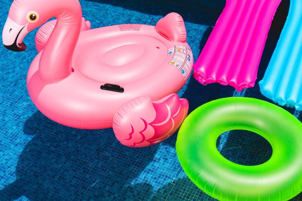 jeux d'eaux au camping calvi